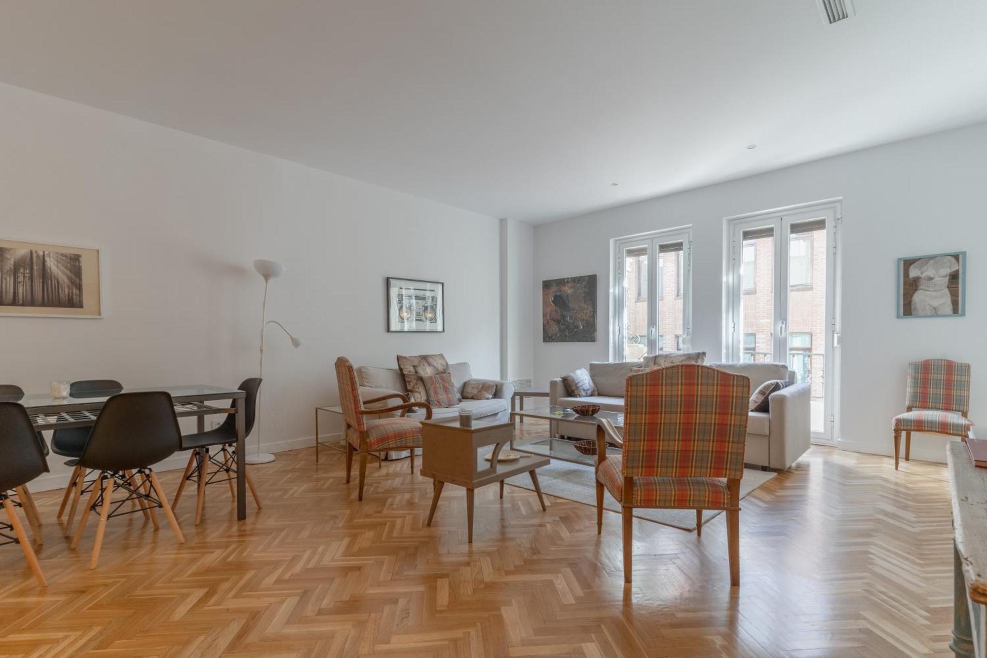 Spacious Central-3Bedrooms 3Bathrooms-Sol Madrid Exteriör bild